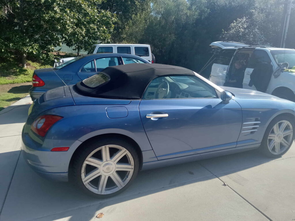 blue convertible - after 1